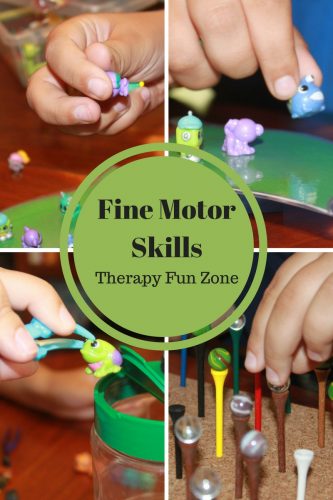 Hand Strengthening Activity with Blocks and Rubber Bands (So Easy