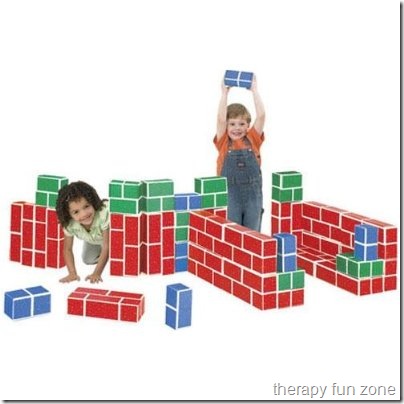 Children's cardboard hot sale building blocks