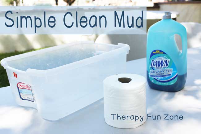 simple ingredients for clean mud