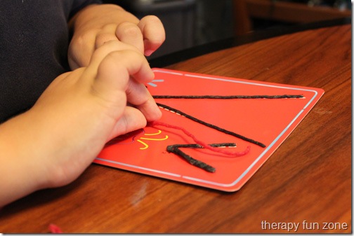 Wikki Stix for fine motor and writing - Therapy Fun Zone