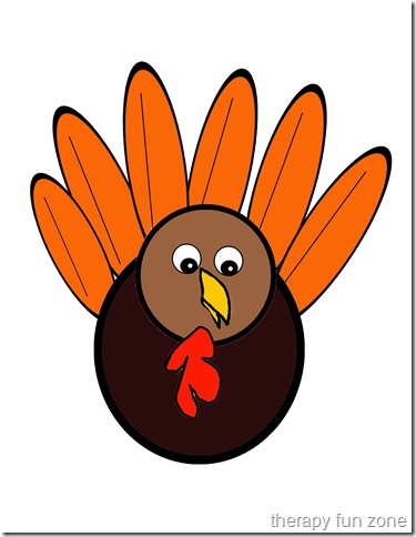 printable turkey template