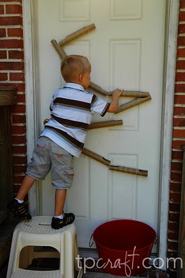 Paper Towel Roll Marble Run