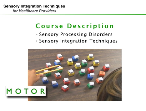 Sensory Integration Techniques Class