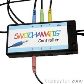 Switchamajig ipad app and switch interface for fun switch toys