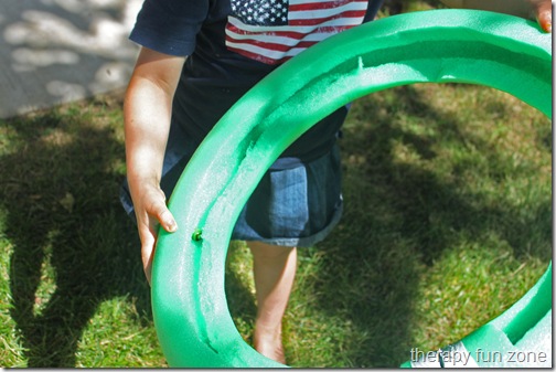 pool noodle ring 1