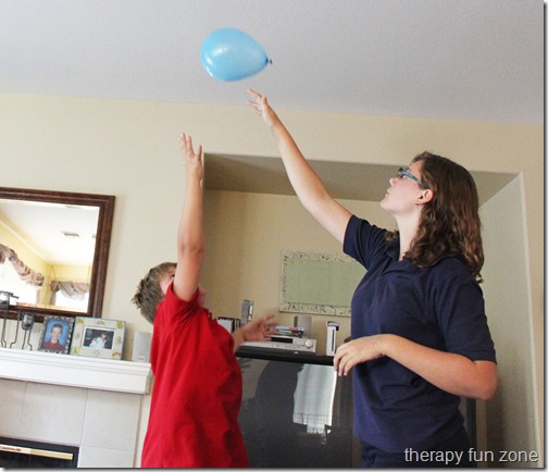 balloon volleyball