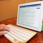 Beginning to use the iPad in therapy and editing documents