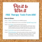 Ark Therapeutic is having a pin it to win it giveaway