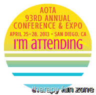 I’m going to AOTA conference. Let’s do lunch