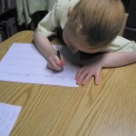 Handwriting depends upon a solid base of support!