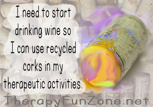 recycled corks