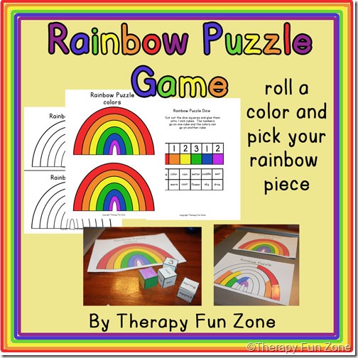 Rainbow Puzzle game