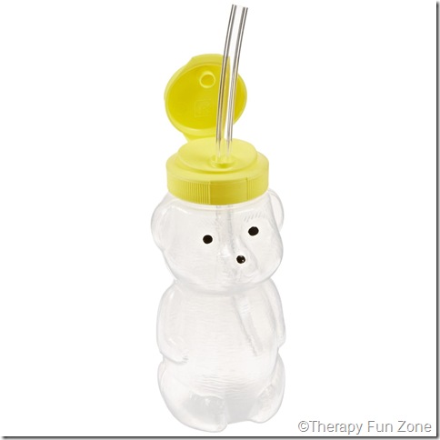 Honey Bear Straw Cup single color 3-pack