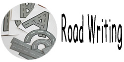 new button road writing