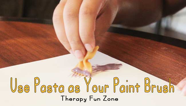 pasta-paint-brush