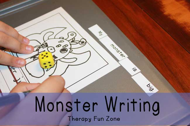 monster-writing-sentences