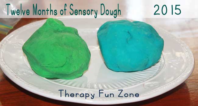 Twelve Months of Sensory Dough