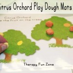 citrus orchard play dough
