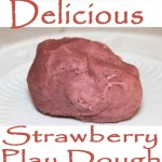 Delicious Strawberry Play Dough