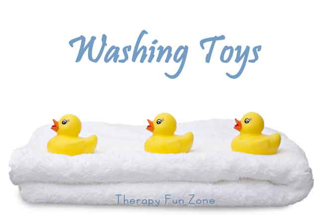 The Easiest Way to Clean Toys Therapy Fun Zone