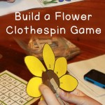 Clothespin Flower Game