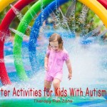 4 Water Activities for Kids with Autism