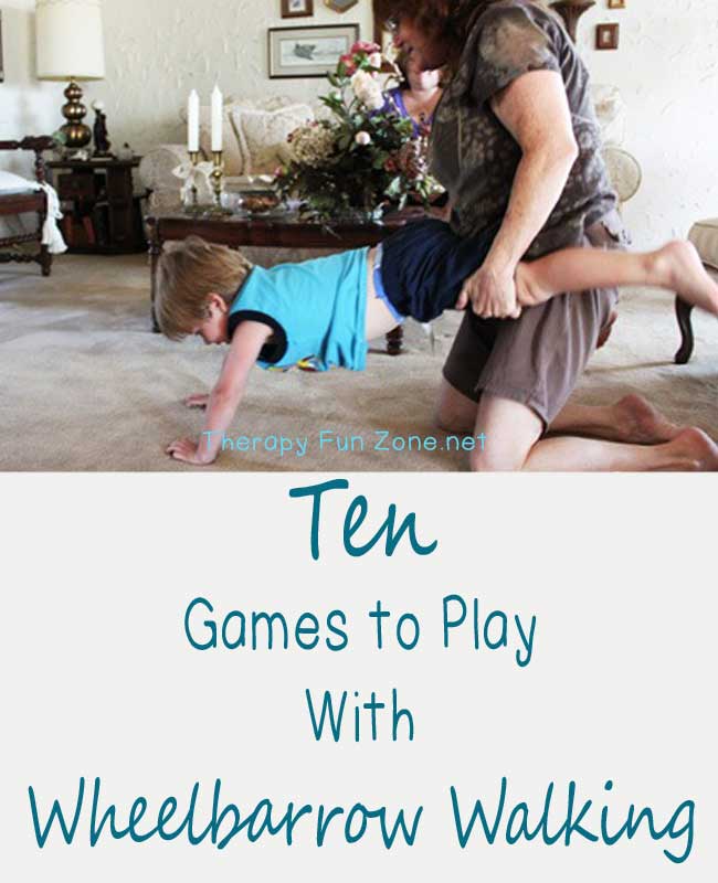 Ten Games to Play With Wheelbarrow Walking