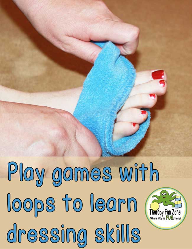 How to Turn Socks Inside Out - Functional Skills Practice for Children 