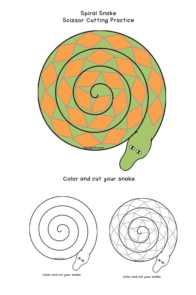 spiral-snake-cutting
