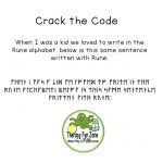 Crack the Code Visual and Writing