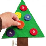 Button Felt Christmas Tree