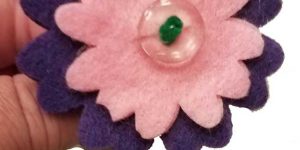 Make Button Flowers