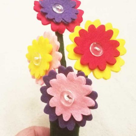 Button Flowers