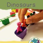 Save the Dinosaurs fine motor game