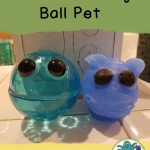 A smaller munchy ball pet