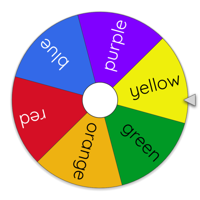 digital color spinner